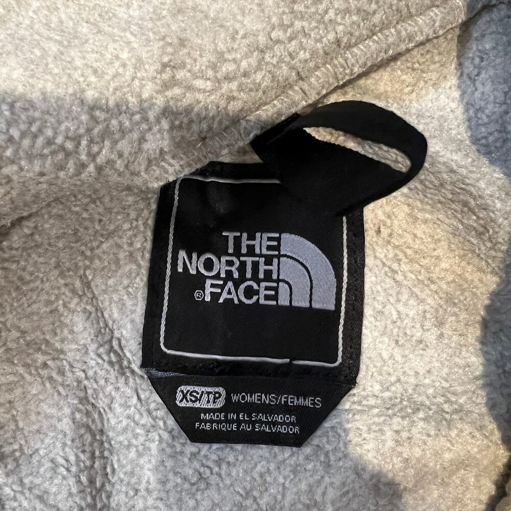 THE NORTH FACE Women's Polartec Denali Fleece Jacket Size XS In Black/Gray - Picture 6 of 8